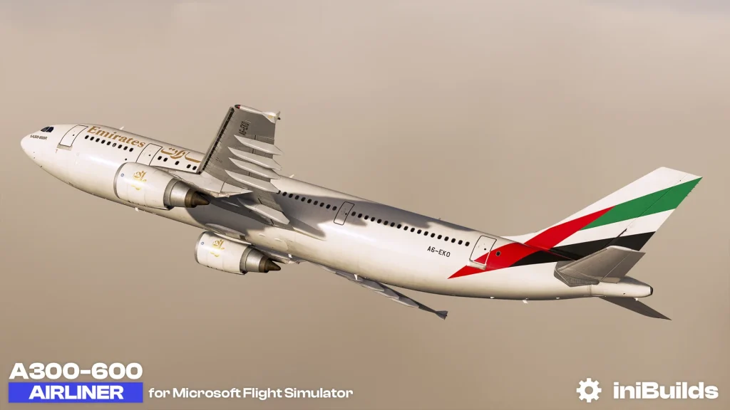 El A300 de MSFS despega: iniBuilds lanza el nuevo A300-600R para MSFS