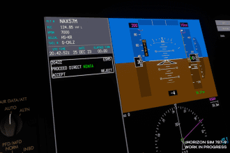 horizon simulations B787