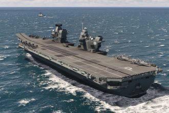 Porte-avions UK Carrier Strike Group Miltech Simulations