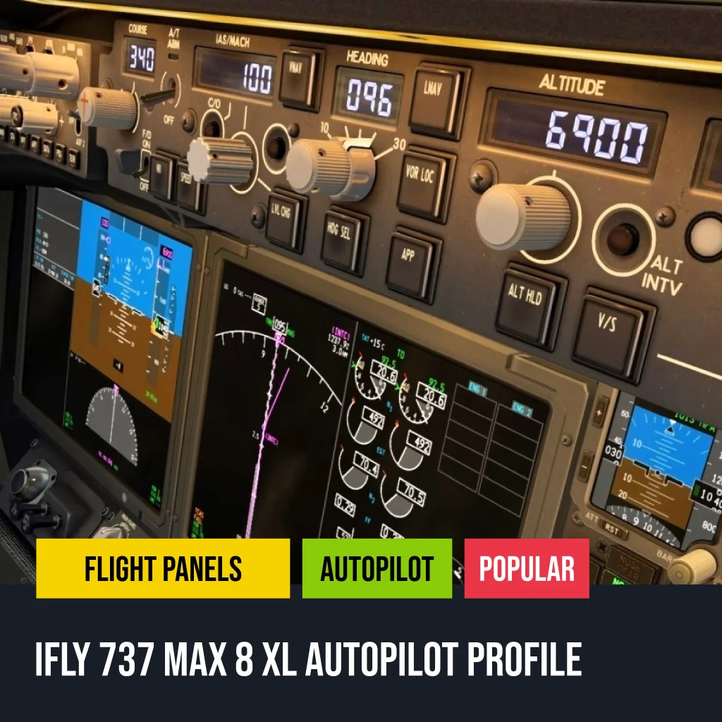 iFly 737 MAX8 Stream Deck