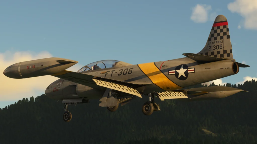 iniBuilds lança o T-33 Jet Trainer para Microsoft Flight Simulator