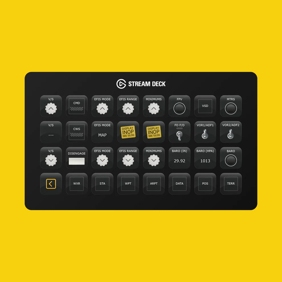 iFly 737 MAX8 Stream Deck