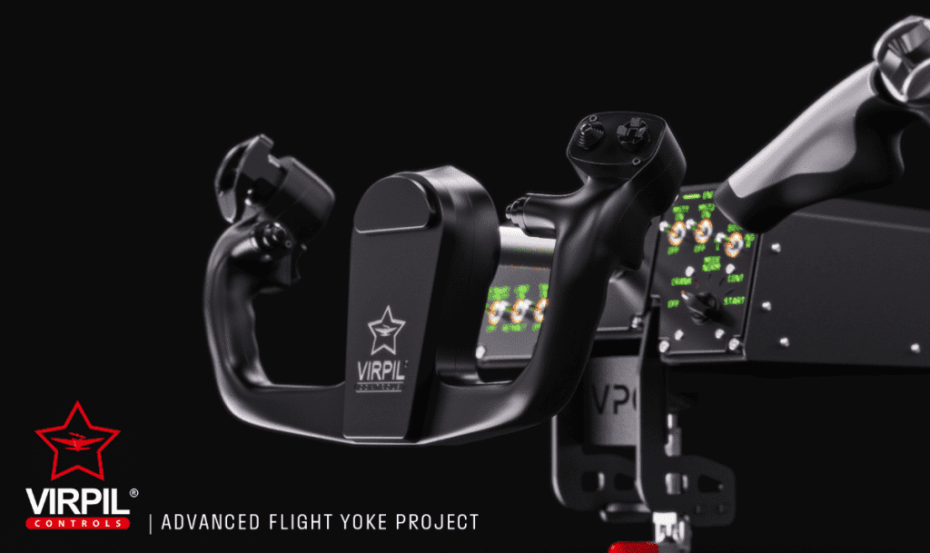 VIRPIL présente son Advanced Flight Yoke