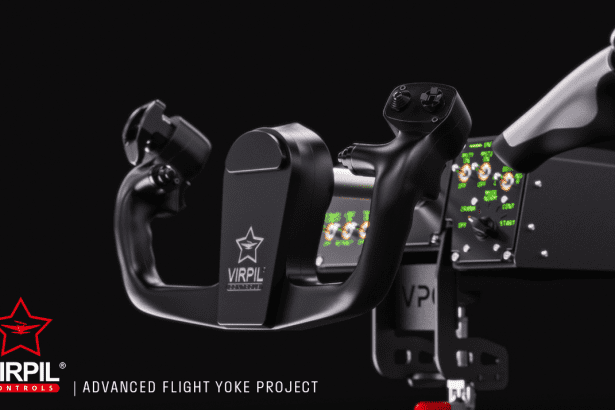 VIRPIL présente son Advanced Flight Yoke