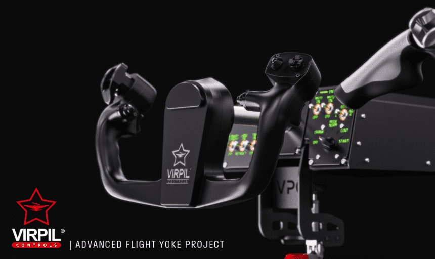 VIRPIL présente son Advanced Flight Yoke