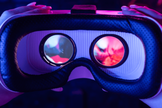 casque VR simulation aérienne