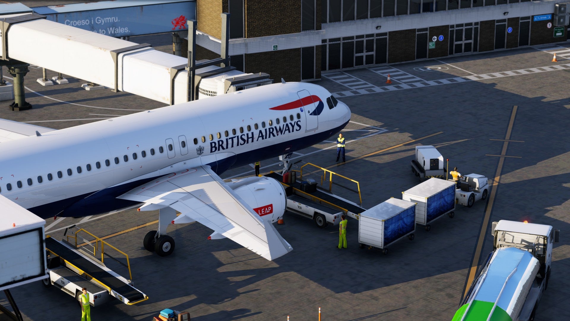 Cardiff Airport X-Plane 12 : SoFly annonce sa première scène pour le simulateur - illustration