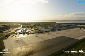 Inverness Airport X-Plane 12