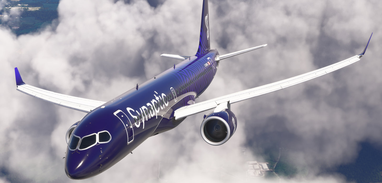 Synaptic A220 MSFS
