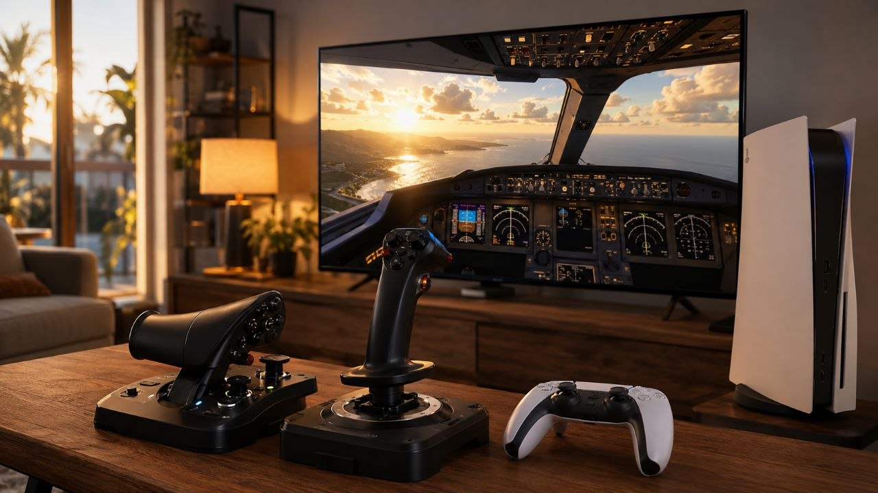 Joystick flight simulator : le meilleur choix pour PC, Xbox et PS5 (2026)