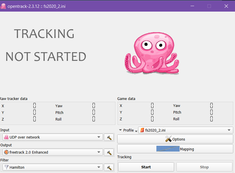 head tracking gratuit avec OpenTrack