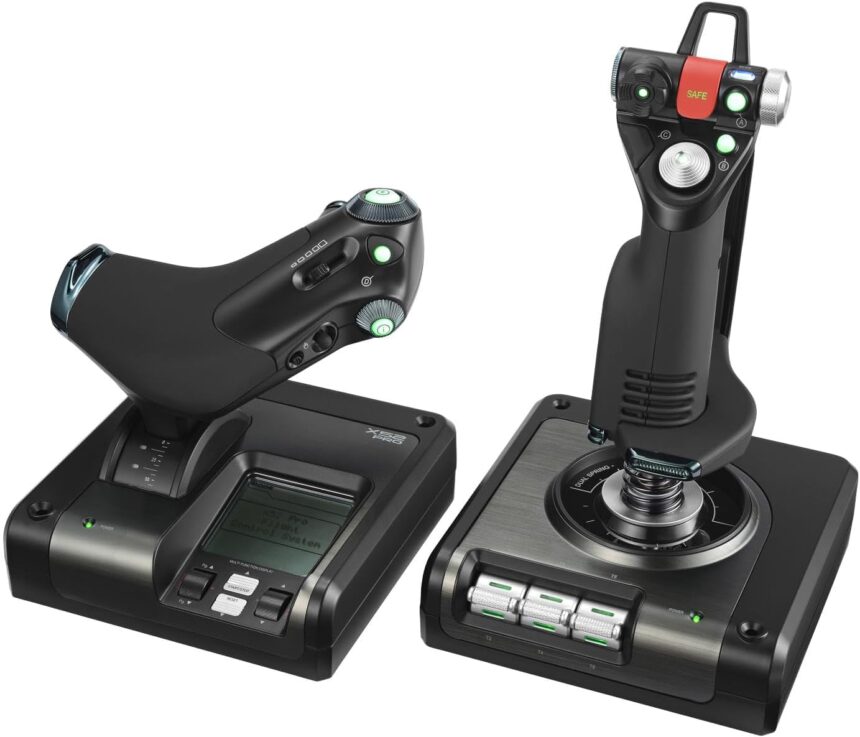 Saitek X52 Pro, le HOTAS Logitech pour Flight Simulator