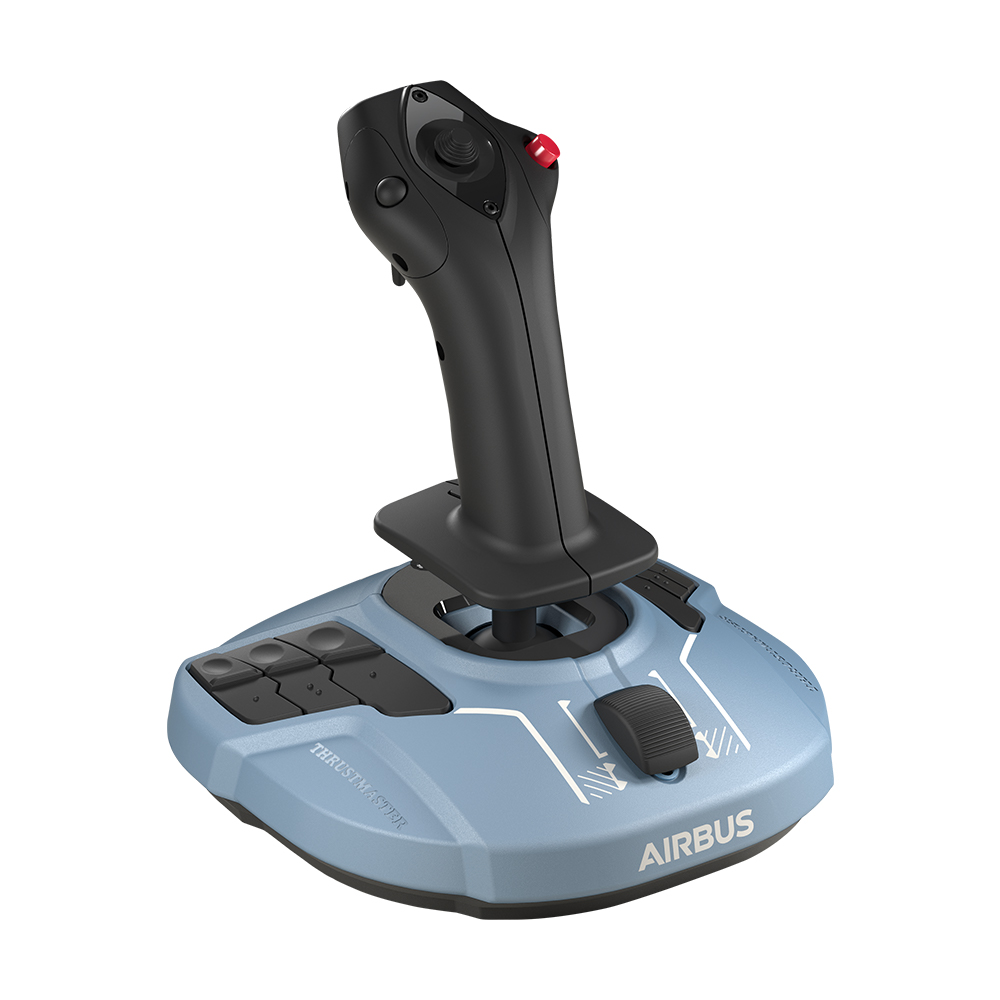 Thrustmaster TCA Sidestick Airbus Edition, mini-manche latéral Airbus pour PC basé sur le T.16000M